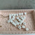 Mostacillas / dije / collares / pulseras abecedario (molde de silicona)