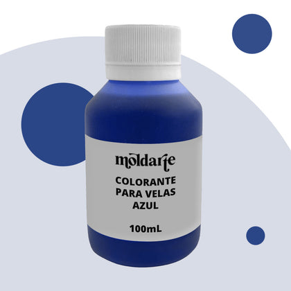 Colorante azul para velas - 100mL