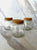 Frasco de vidrio para velas (100ml) con tapa de corcho