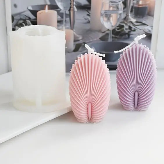 Almeja marina ovalada (molde de silicona)