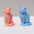 Gato felino michi (molde de silicona)