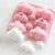 Nubes x 8 (molde de silicona)