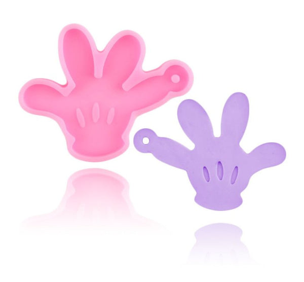 Llavero guante Mickey Mouse (molde de silicona)