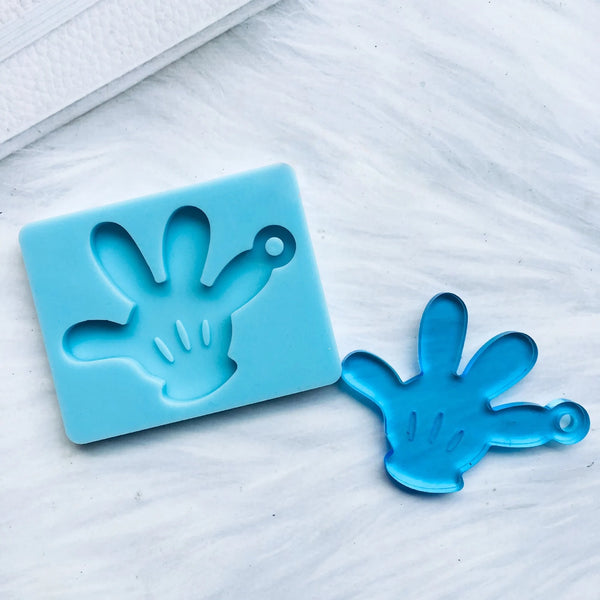 Llavero guante Mickey Mouse (molde de silicona)