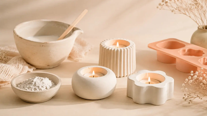 Guía Paso a Paso: Cómo Crear tus Propios Portavelas de Yeso