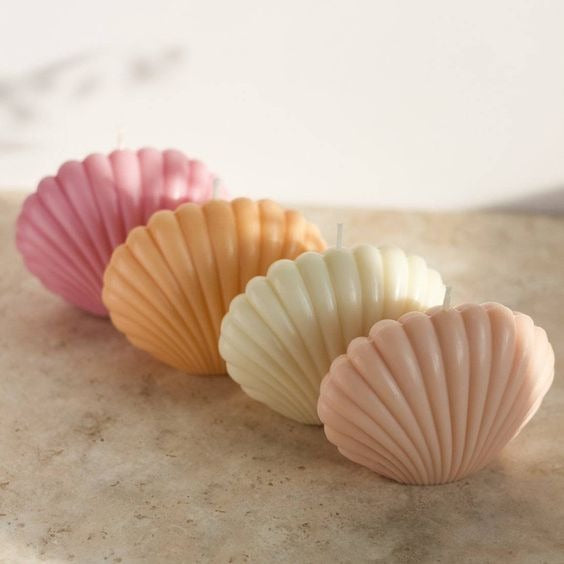 Almeja de mar chica (molde de silicona)
