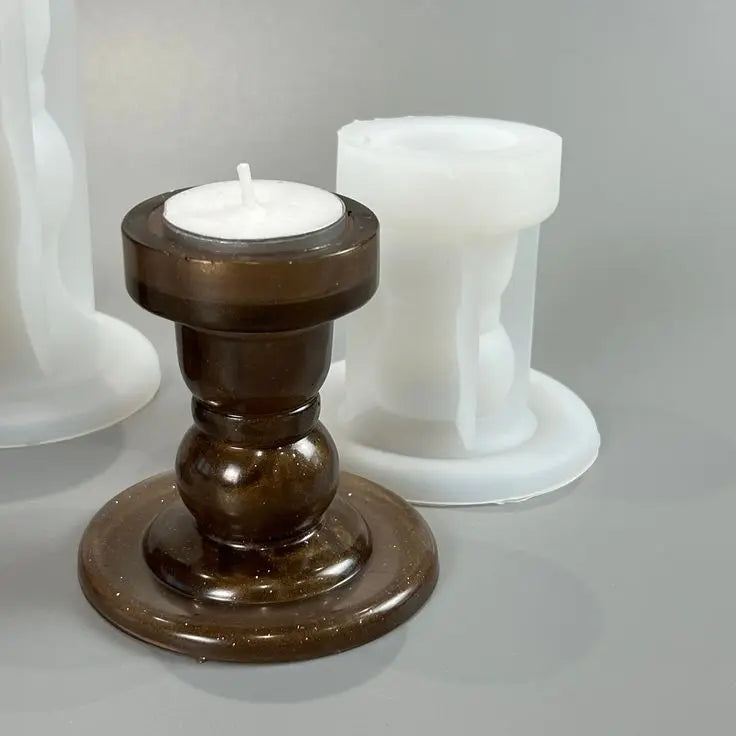 Candelabro chico (molde de silicona)
