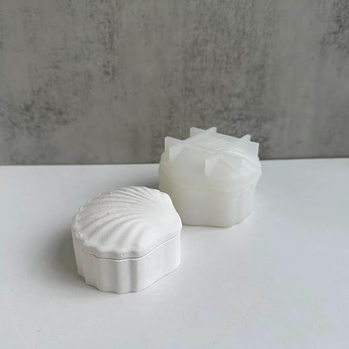 Caja almeja de mar (molde de silicona)