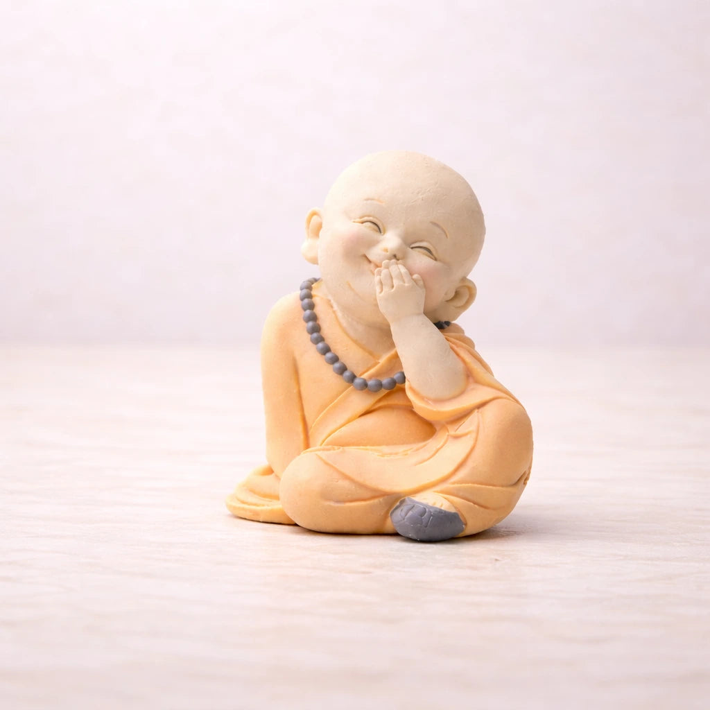 Buda/monje riendo (molde de silicona)
