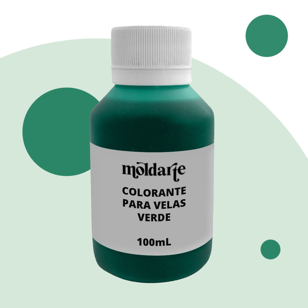 Colorante verde para velas - 100mL