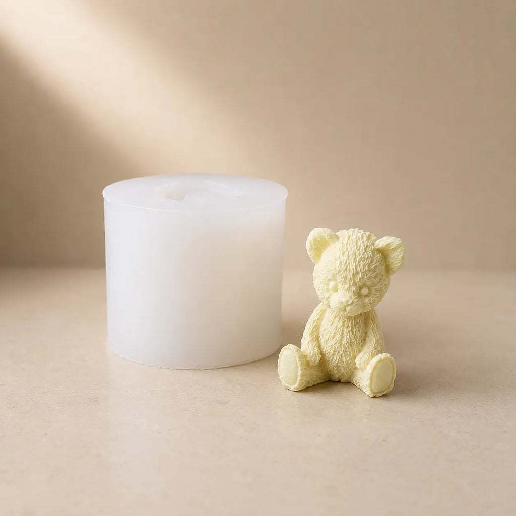 Osito de peluche bebé (molde de silicona)