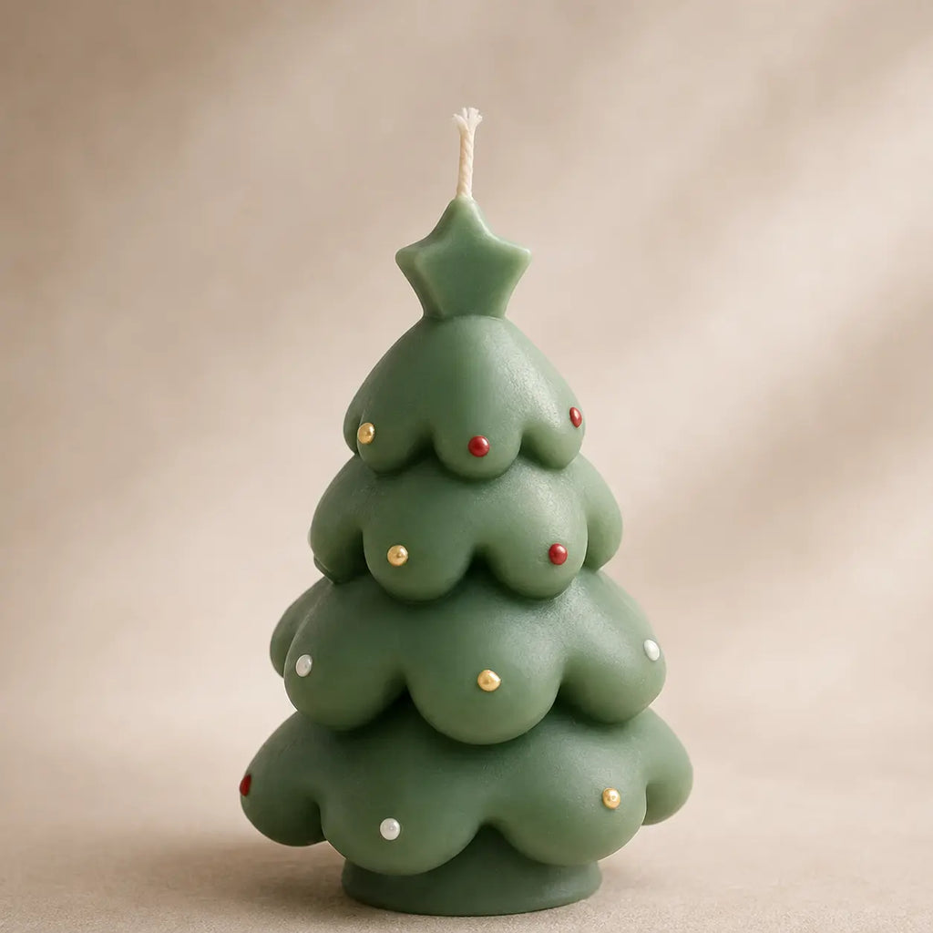 Árbol / Pino Burbujas Navideño (Molde de silicona)