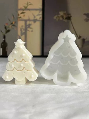 Vela Árbol/Pino de Navidad (Molde de silicona)