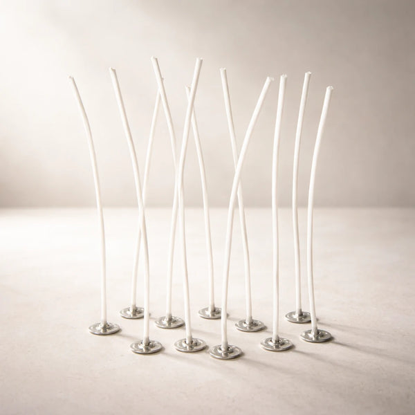 Pabilo para velas 12cm (10 unidades)
