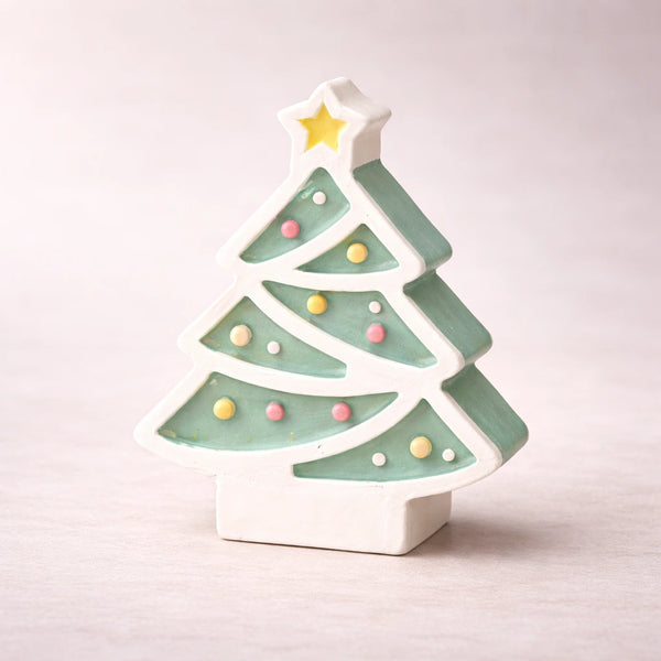 Árbol/Pino de Navidad con Guirnalda (Molde de silicona)