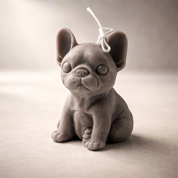 Perro bulldog / bull dog francés (molde de silicona)