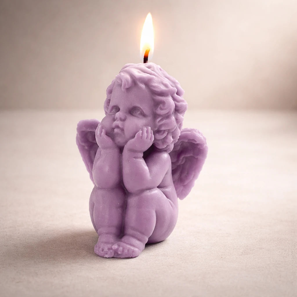 Angel / angelito / bautismo soñador (molde de silicona)
