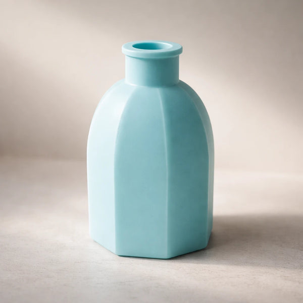 Jarrón / florero hexagonal (molde de silicona)