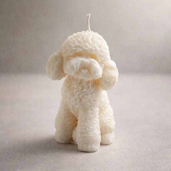 Perro caniche (molde de silicona)