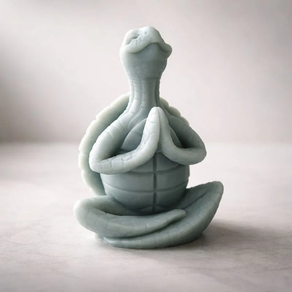 Tortuga meditando / Yoga  (Molde de silicona)