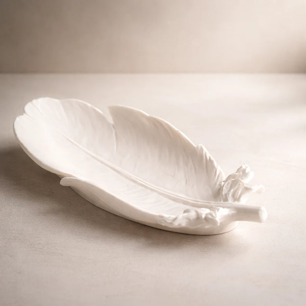 Bandeja / jabonera pluma (molde de silicona)