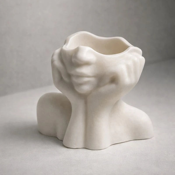 Jarrón / florero / maceta Lady (molde de silicona)