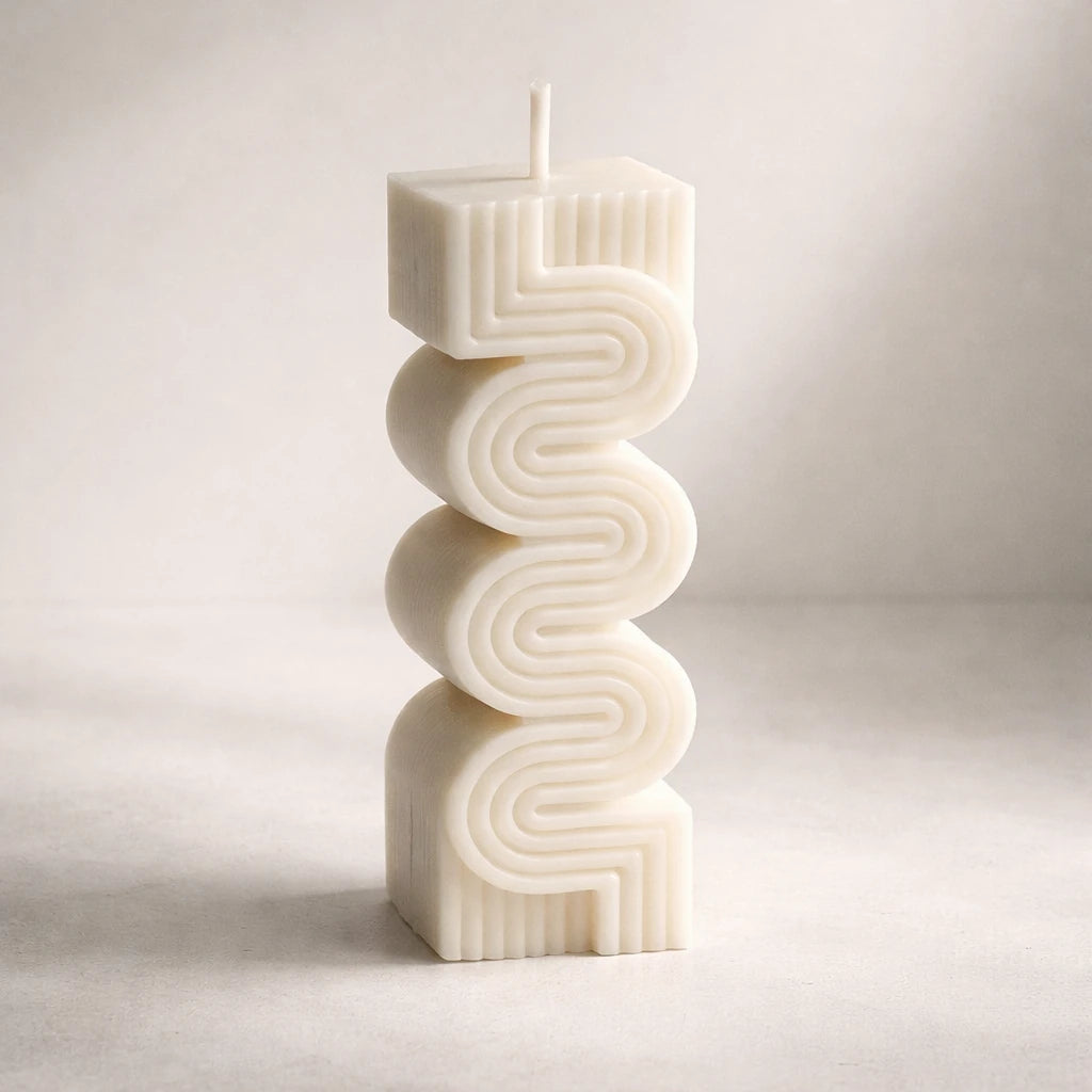 Columna geométrica (molde de silicona)