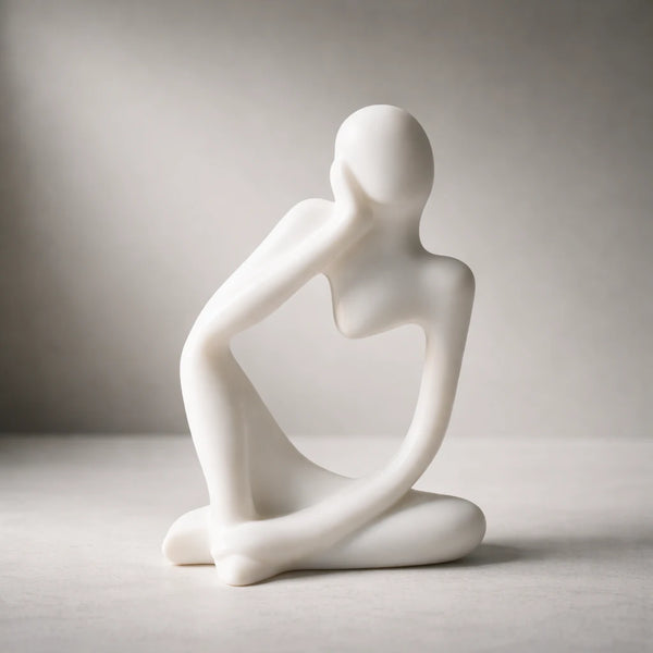 Estatua del pensador (molde de silicona)