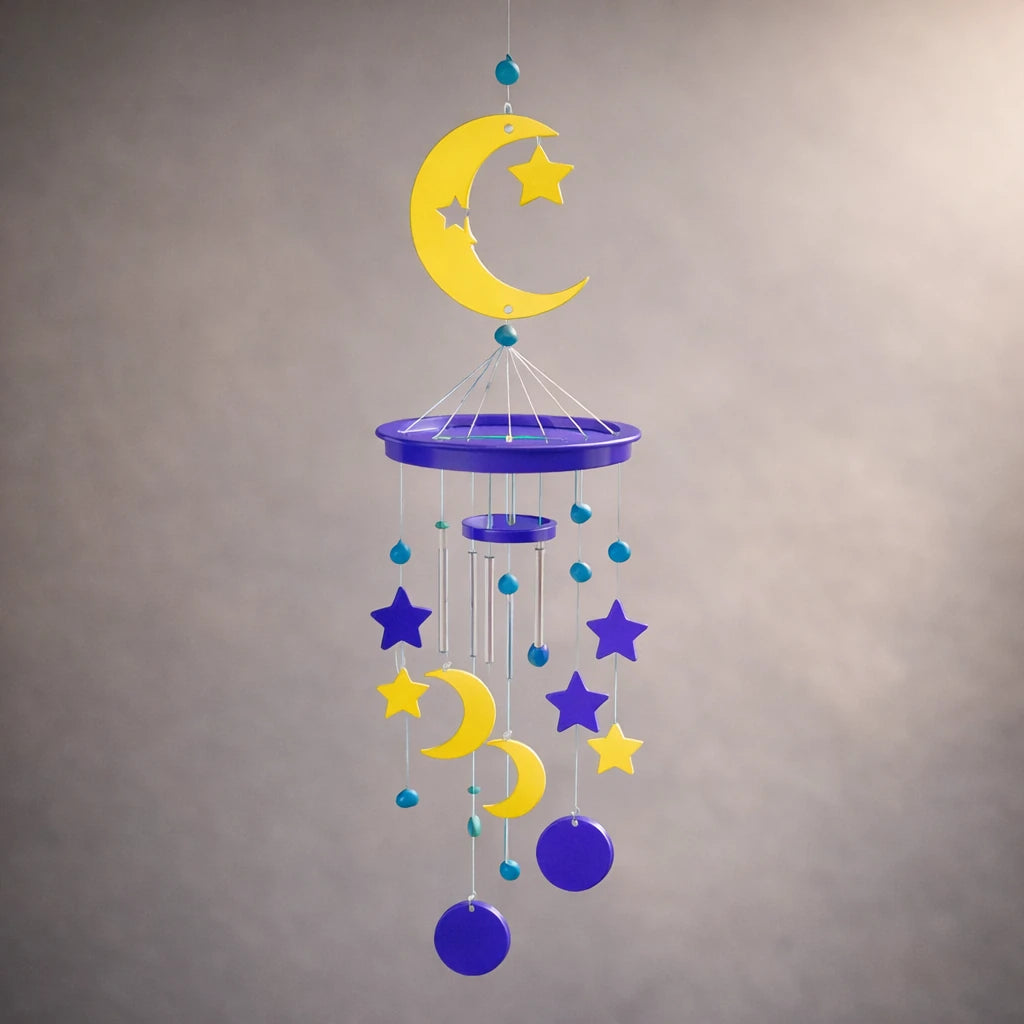 Colgante / Atrapa sueños lunar (Molde de silicona)