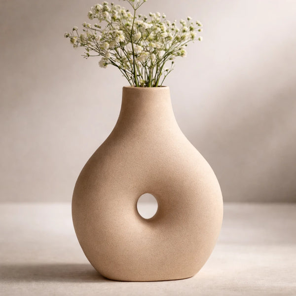 Florero / Jarrón Argolla (Molde de silicona)