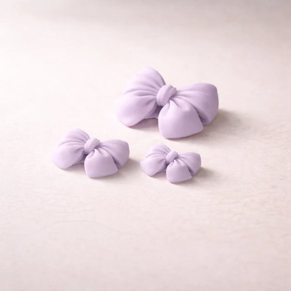 Moños / moñas x 6 (Molde de silicona)