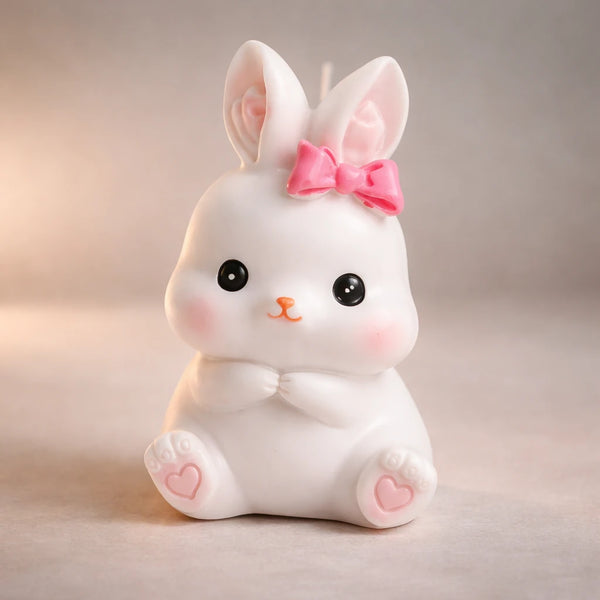 Conejo con moño (Molde de silicona)