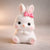 Conejo con moño (Molde de silicona)