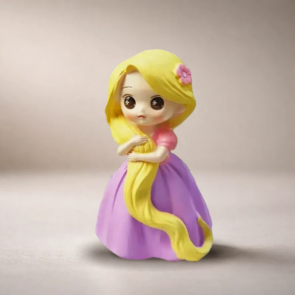 Princesa Rapunzel (Molde de silicona)