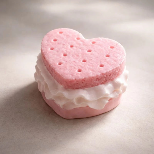 Alfajor corazón (Molde de silicona)