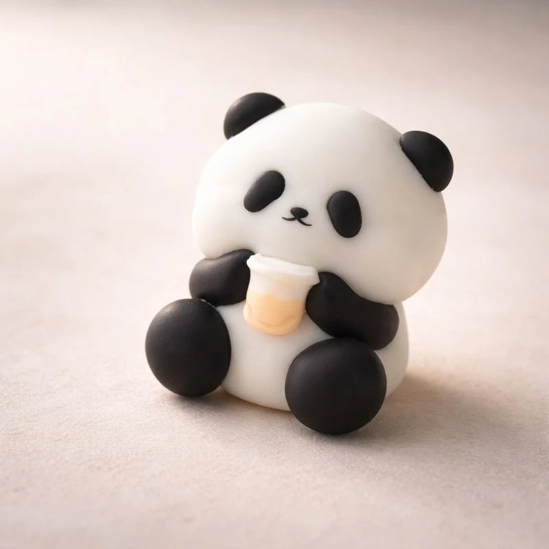 Oso Panda (Molde de silicona)
