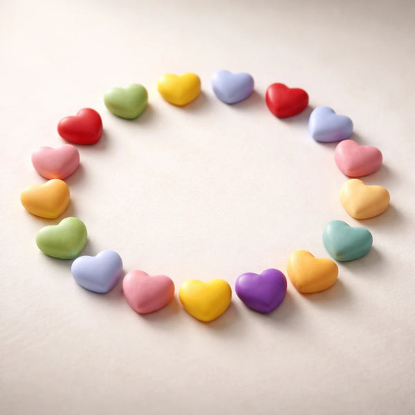 Corazones x20 (Molde de silicona)