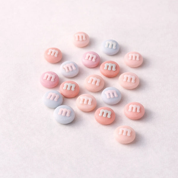 Golosina / Chocolates M&M x 4 (Molde de silicona)