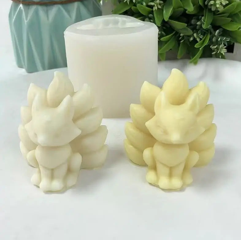 Kurama Zorro 9 Colas Naruto (Molde de silicona)