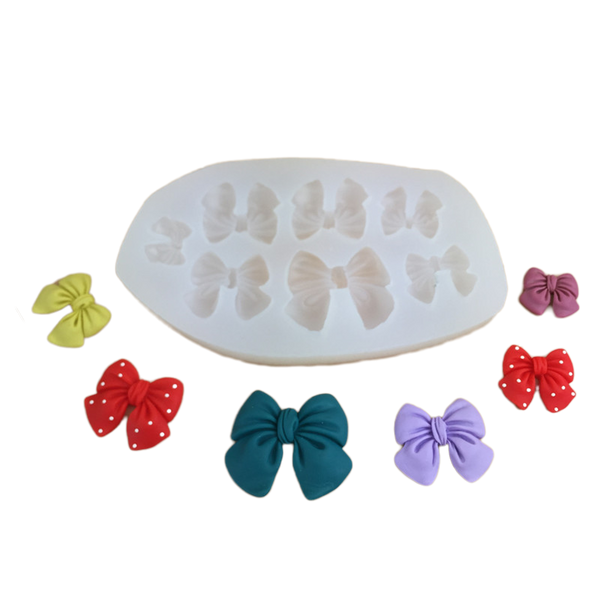Moños x 6 (Molde de silicona)
