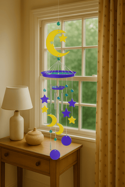 Colgante / Atrapa sueños lunar (Molde de silicona)