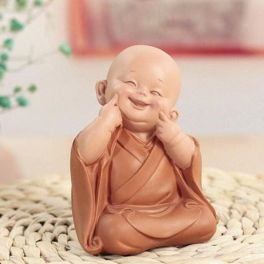 Buda/monje feliz sonriendo (molde de silicona)
