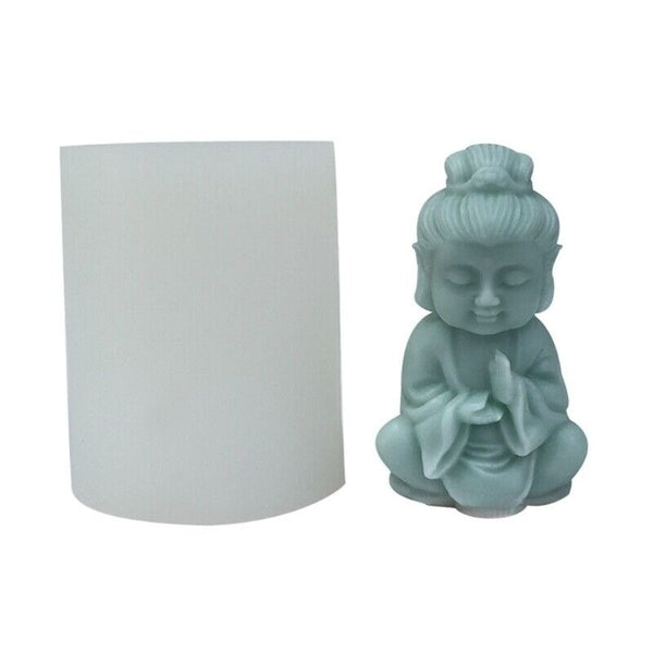 Buda/Monje meditando (Molde de silicona)