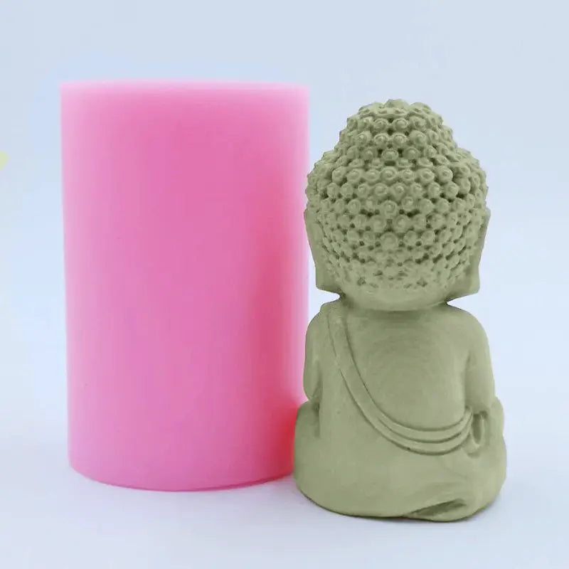 Buda orando / rezando / meditando (molde de silicona)