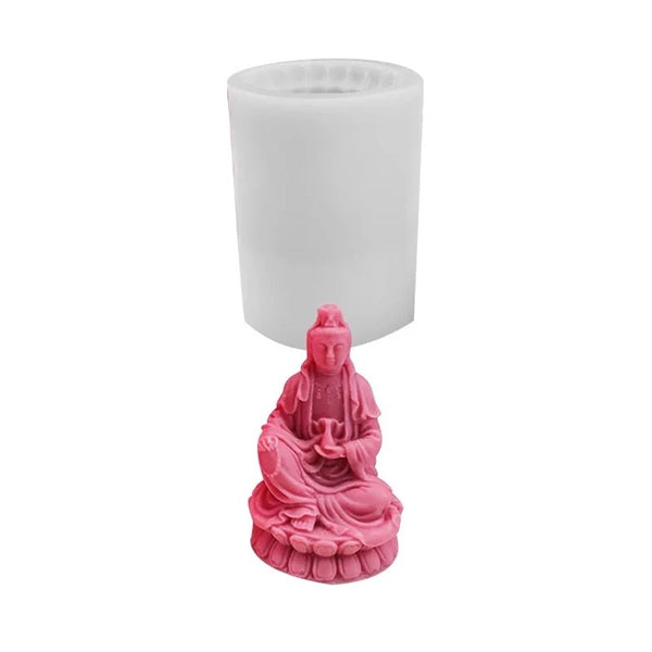 Figura Buda / Shiva / Monje (Molde de Silicona)