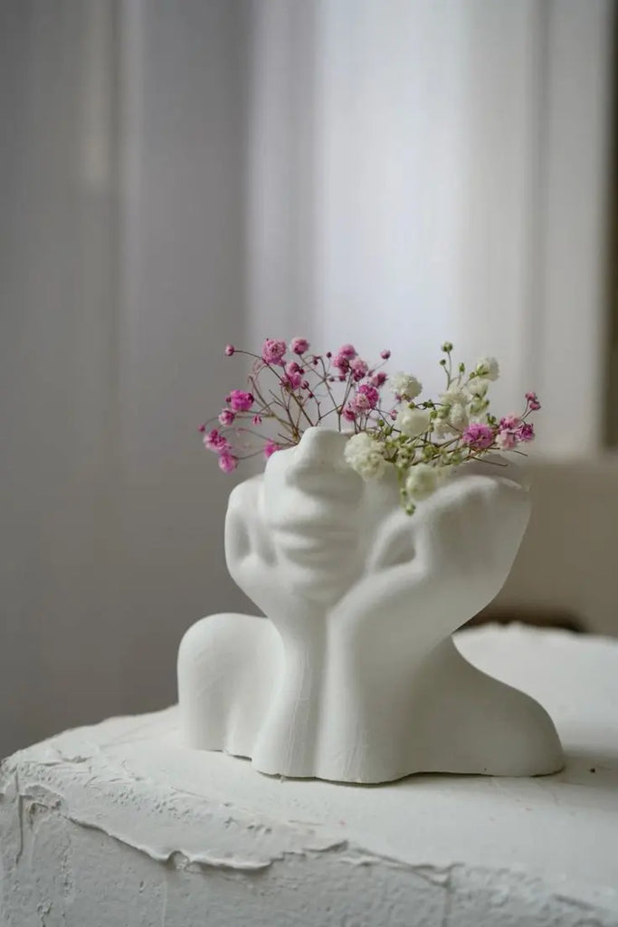 Jarrón / florero / maceta Lady (molde de silicona)
