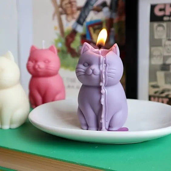 Gato kitty / molde de silicona
