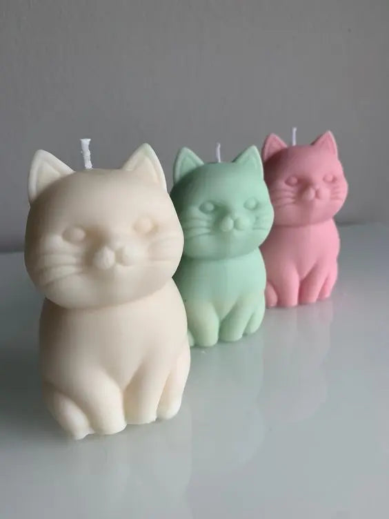 Gato kitty / molde de silicona