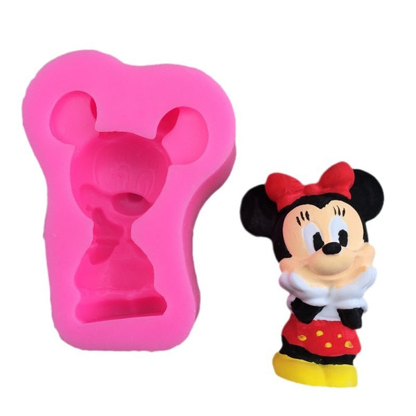 Ratona Minnie (Molde de silicona)