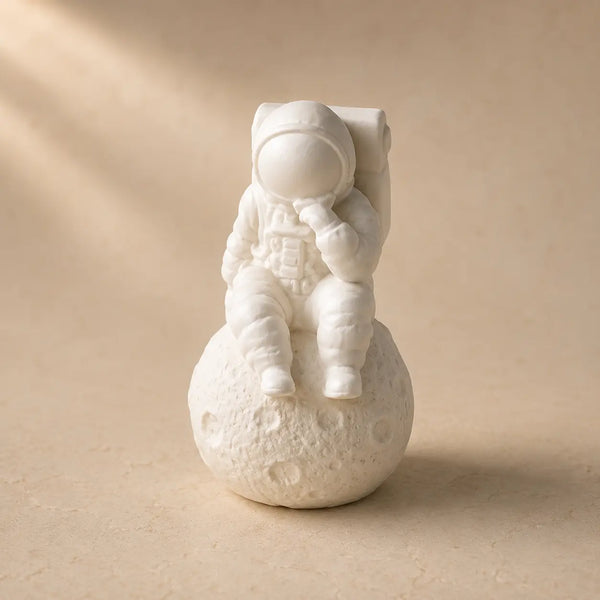 Astronauta lunar pensador (molde de silicona)